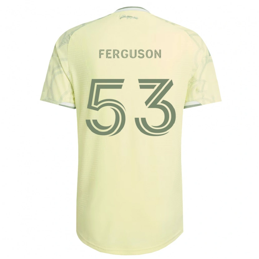Danxen Heren Connor Ferguson #53 Beige Wit Uitshirt Uittenue 2026/27 T-Shirt