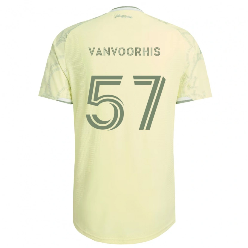 Danxen Heren Bryce Vanvoorhis #57 Beige Wit Uitshirt Uittenue 2026/27 T-Shirt