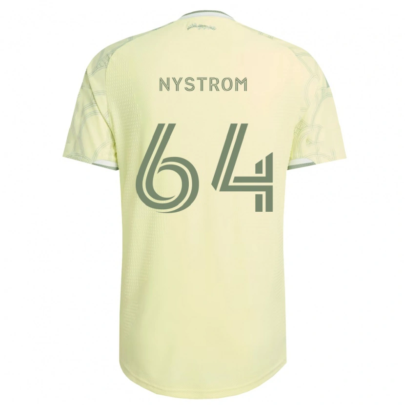 Danxen Heren August Nystrom #64 Beige Wit Uitshirt Uittenue 2026/27 T-Shirt
