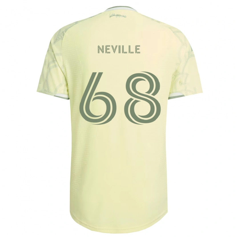 Danxen Heren Harvey Neville #68 Beige Wit Uitshirt Uittenue 2026/27 T-Shirt