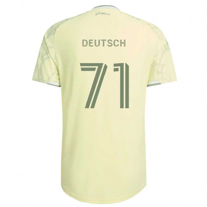 Danxen Heren Maverick Deutsch #71 Beige Wit Uitshirt Uittenue 2026/27 T-Shirt