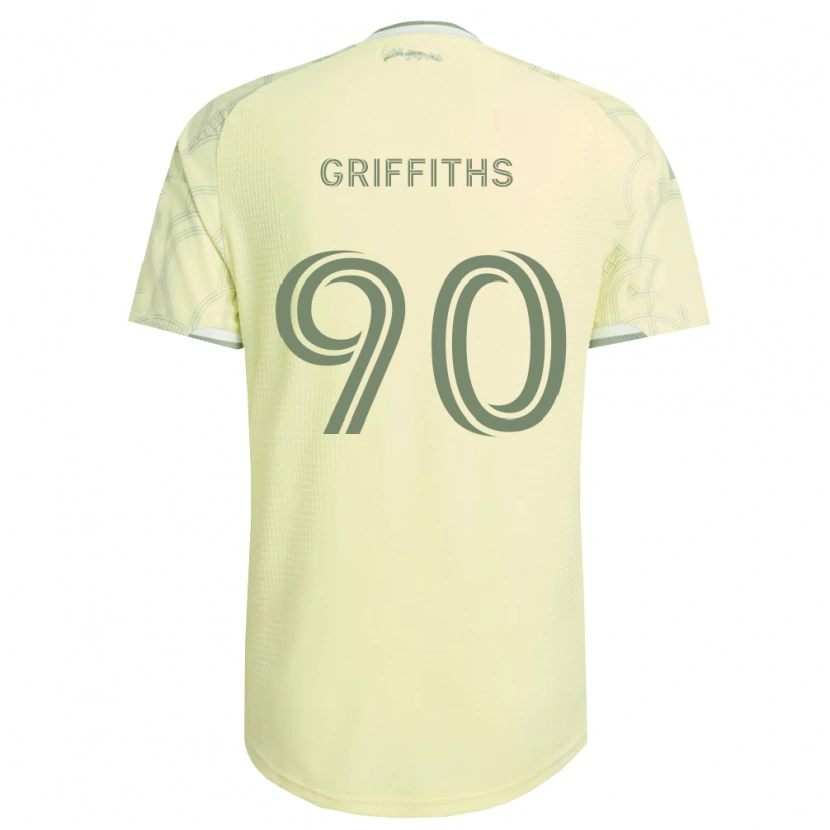 Danxen Heren Reo Griffiths #90 Beige Wit Uitshirt Uittenue 2026/27 T-Shirt