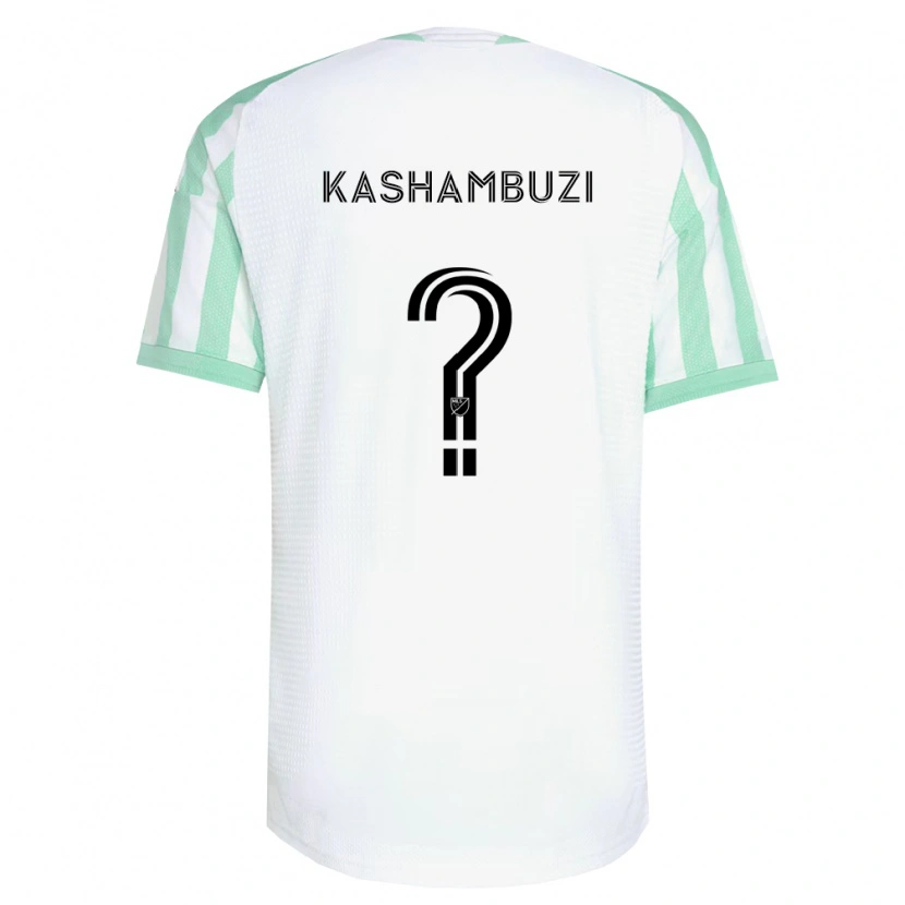 Danxen Heren Nick Kashambuzi #0 Lichtgroen Zwart Wit Uitshirt Uittenue 2026/27 T-Shirt