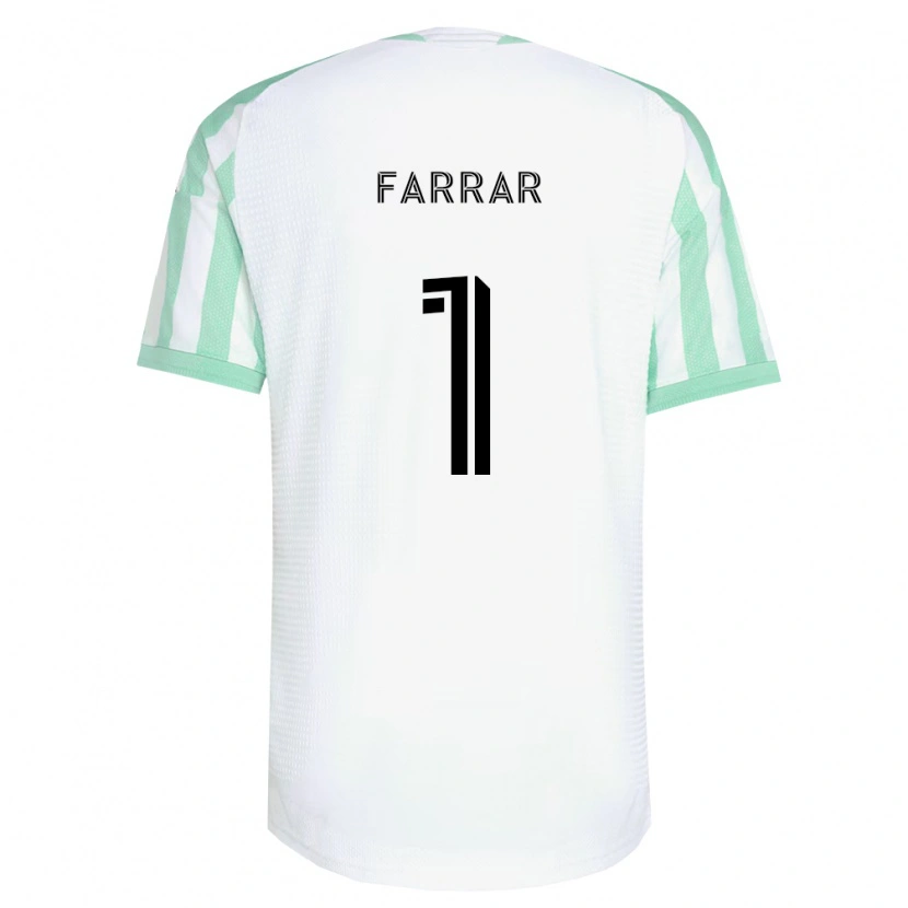 Danxen Heren Charlie Farrar #1 Lichtgroen Zwart Wit Uitshirt Uittenue 2026/27 T-Shirt