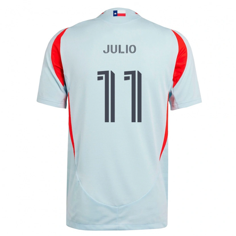 Danxen Heren Anderson Julio #11 Donkergrijs Wit Rood Uitshirt Uittenue 2026/27 T-Shirt