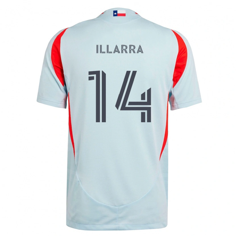 Danxen Heren Asier Illarramendi #14 Donkergrijs Wit Rood Uitshirt Uittenue 2026/27 T-Shirt