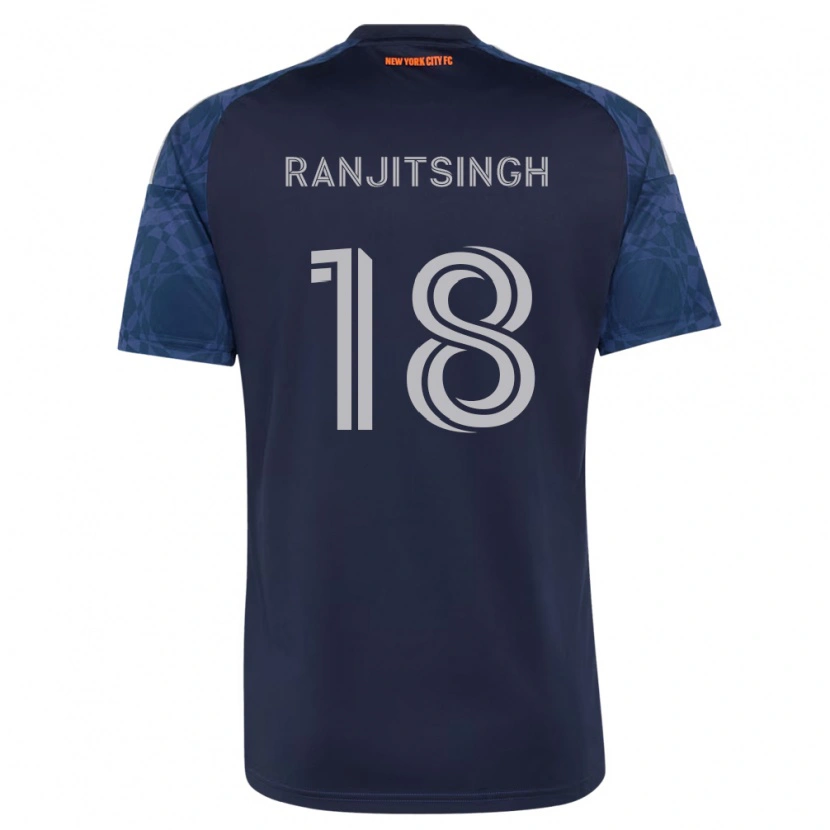 Danxen Heren Greg Ranjitsingh #18 Diep Blauw Wit Uitshirt Uittenue 2026/27 T-Shirt