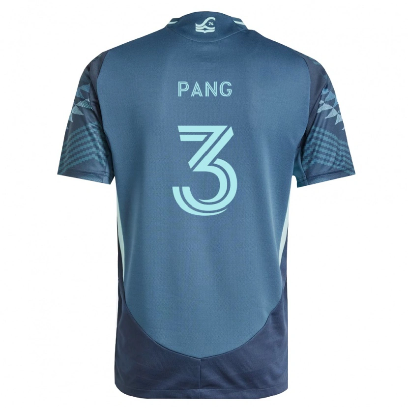 Danxen Heren Kaylene Pang #3 Marineblauw Groen Uitshirt Uittenue 2026/27 T-Shirt