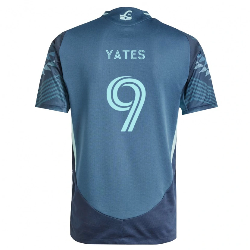 Danxen Heren Summer Yates #9 Marineblauw Groen Uitshirt Uittenue 2026/27 T-Shirt