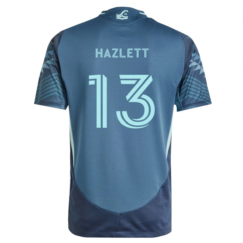 Danxen Heren Kimberly Hazlett #13 Marineblauw Groen Uitshirt Uittenue 2026/27 T-Shirt