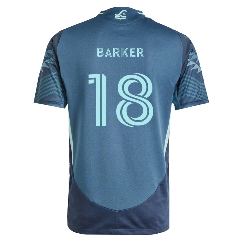 Danxen Heren Alicia Barker #18 Marineblauw Groen Uitshirt Uittenue 2026/27 T-Shirt