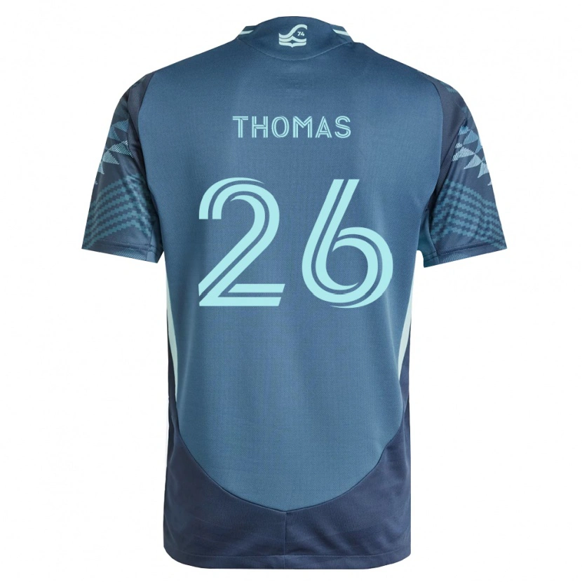 Danxen Heren Andrew Thomas #26 Marineblauw Groen Uitshirt Uittenue 2026/27 T-Shirt