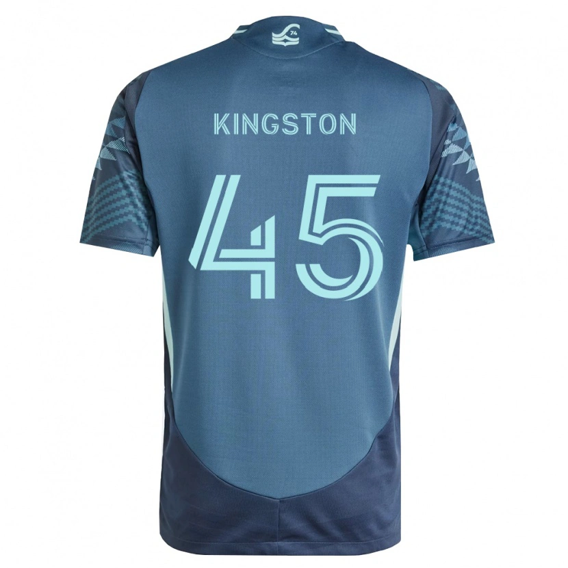 Danxen Heren Peter Kingston #45 Marineblauw Groen Uitshirt Uittenue 2026/27 T-Shirt