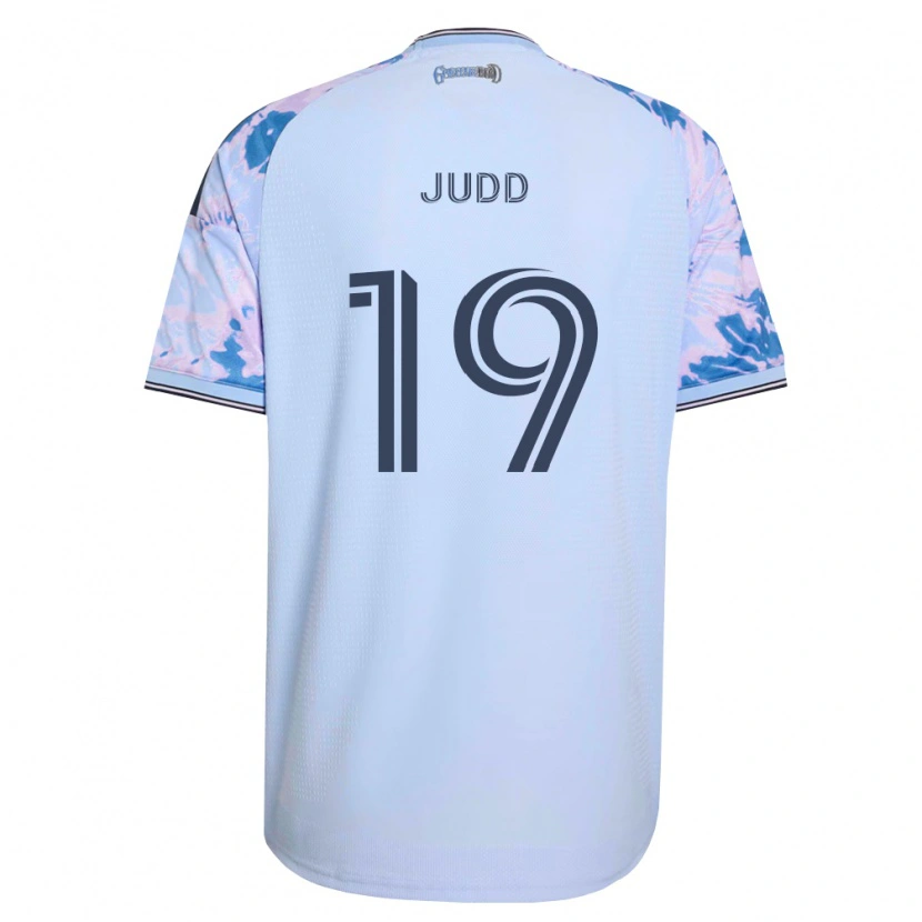 Danxen Heren Preston Judd #19 Koninklijk Blauw Wit Zwart Uitshirt Uittenue 2026/27 T-Shirt