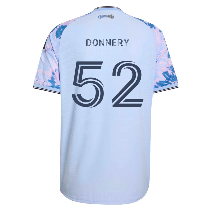 Danxen Heren Julian Donnery #52 Koninklijk Blauw Wit Zwart Uitshirt Uittenue 2026/27 T-Shirt