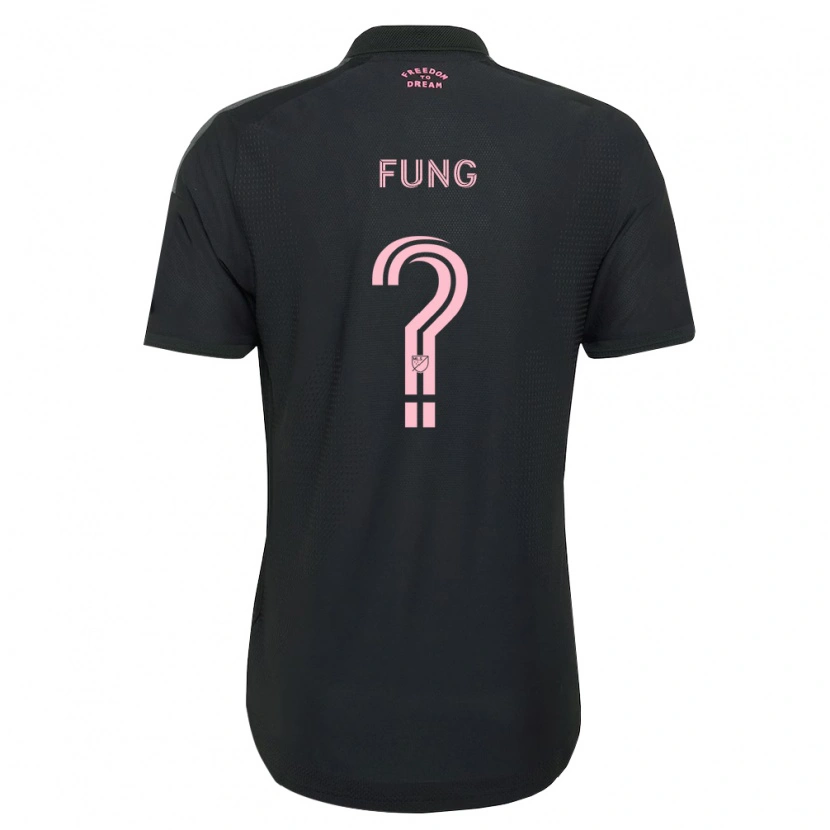 Danxen Heren Victor Fung #0 Roze Zwart Wit Uitshirt Uittenue 2026/27 T-Shirt