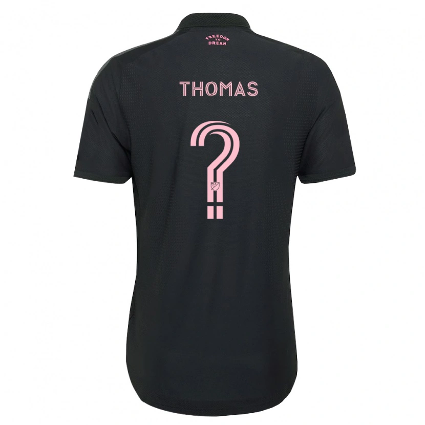 Danxen Heren Kobi Thomas #0 Roze Zwart Wit Uitshirt Uittenue 2026/27 T-Shirt