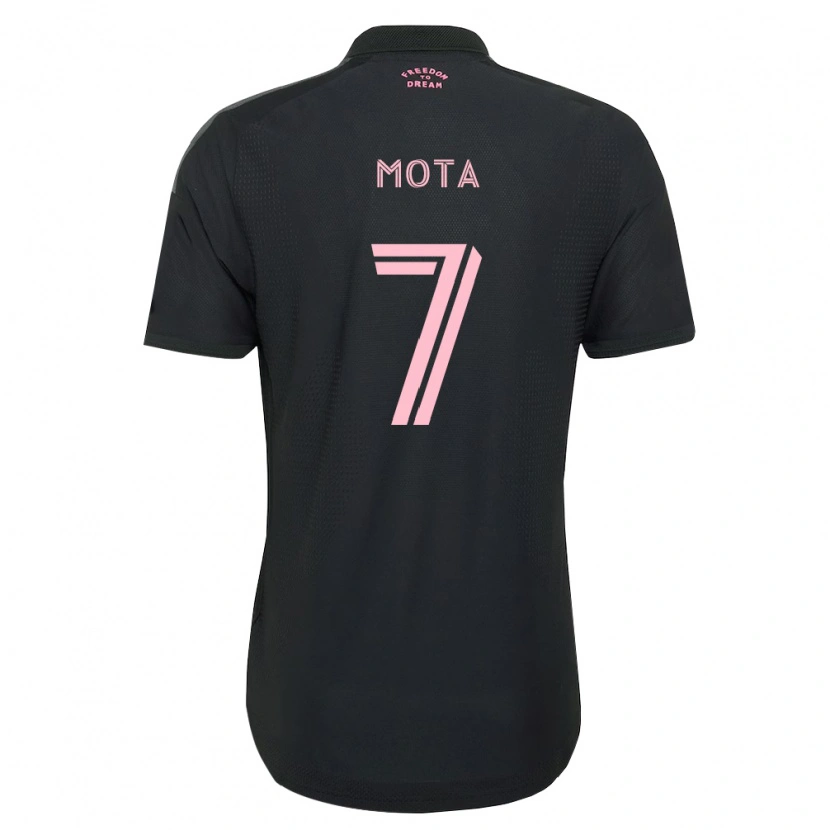 Danxen Heren Jean Mota #7 Roze Zwart Wit Uitshirt Uittenue 2026/27 T-Shirt