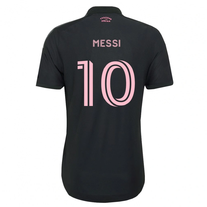Danxen Heren Lionel Messi #10 Roze Zwart Wit Uitshirt Uittenue 2026/27 T-Shirt