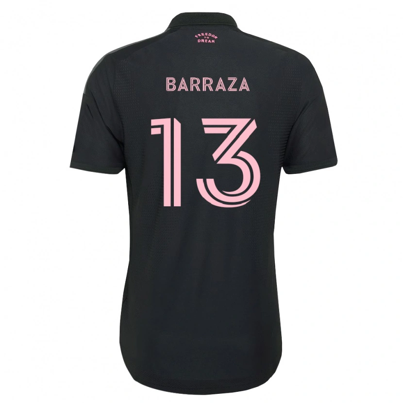 Danxen Heren Luis Barraza #13 Roze Zwart Wit Uitshirt Uittenue 2026/27 T-Shirt