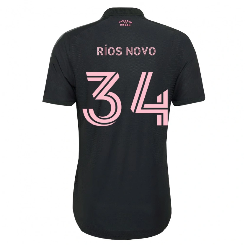 Danxen Heren Rocco Ríos Novo #34 Roze Zwart Wit Uitshirt Uittenue 2026/27 T-Shirt
