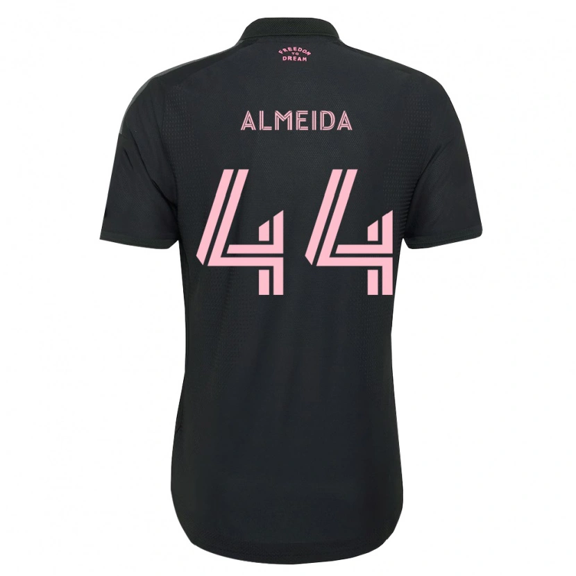 Danxen Heren Nicholas Almeida #44 Roze Zwart Wit Uitshirt Uittenue 2026/27 T-Shirt