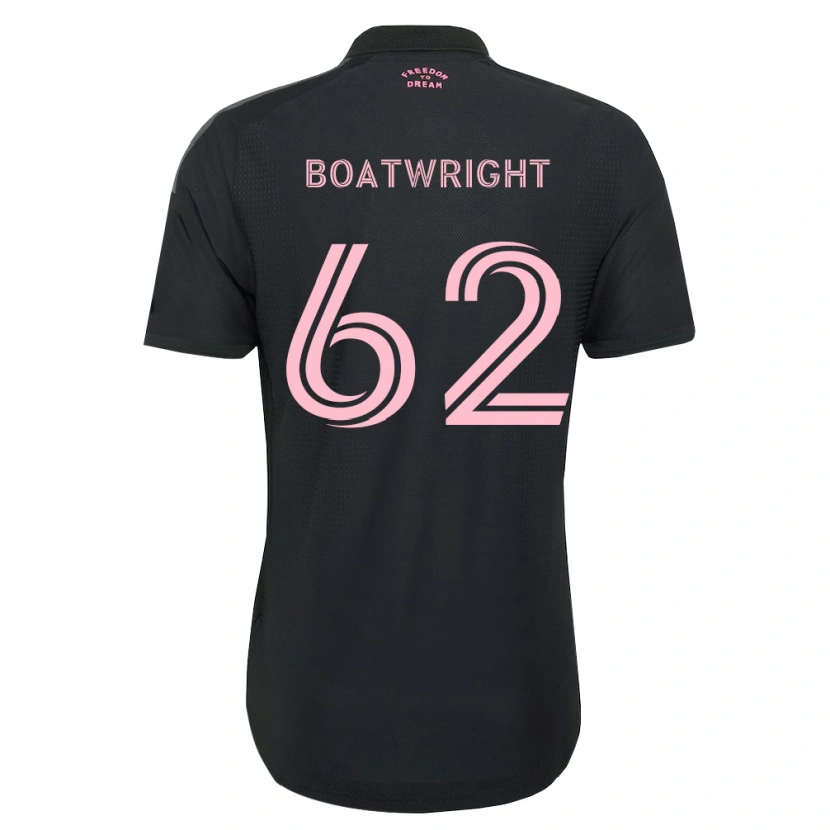 Danxen Heren Israel Boatwright #62 Roze Zwart Wit Uitshirt Uittenue 2026/27 T-Shirt