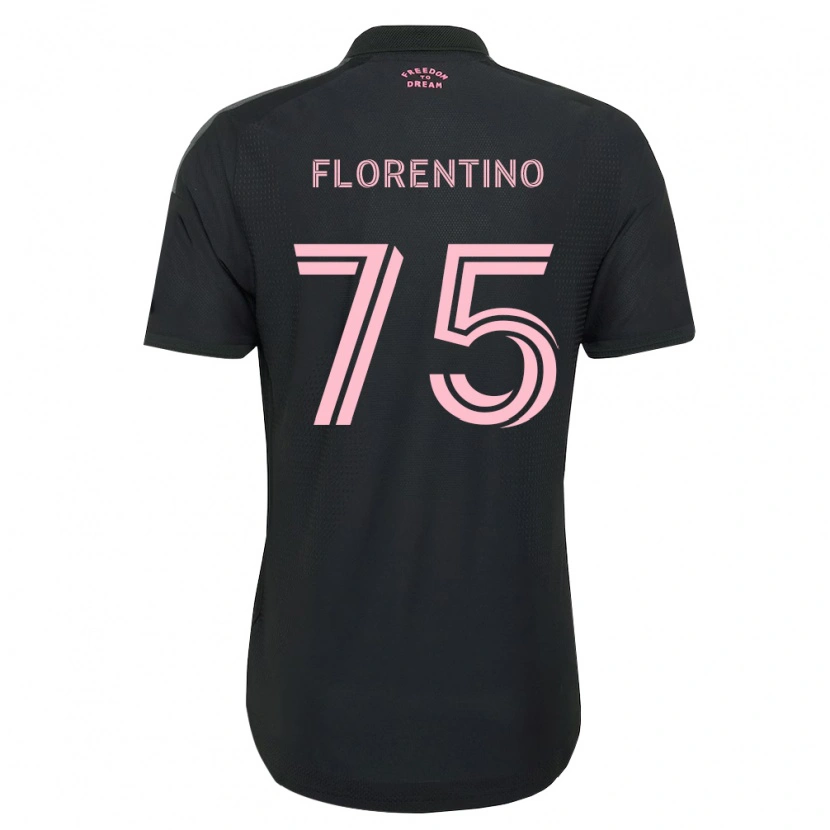 Danxen Heren Gabriel Florentino #75 Roze Zwart Wit Uitshirt Uittenue 2026/27 T-Shirt