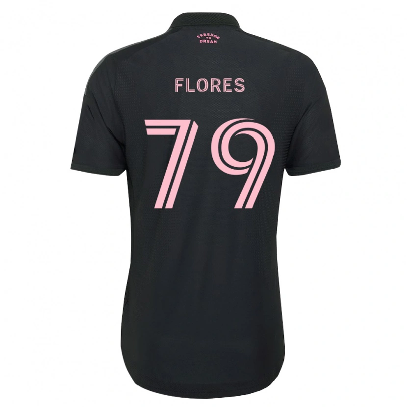 Danxen Heren Alejandro Flores #79 Roze Zwart Wit Uitshirt Uittenue 2026/27 T-Shirt