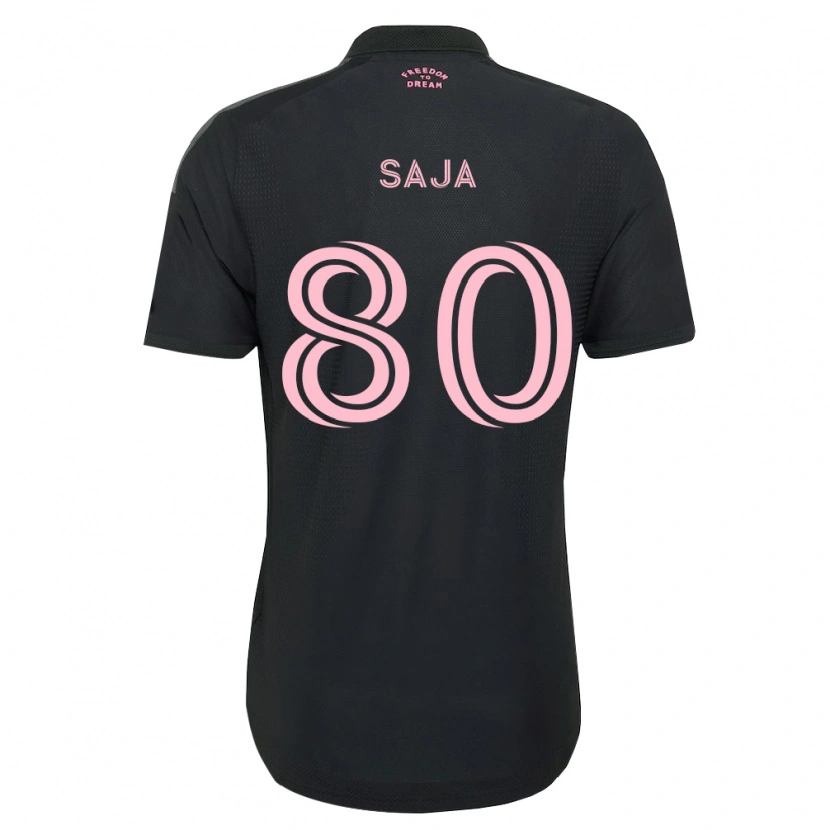 Danxen Heren Mateo Saja #80 Roze Zwart Wit Uitshirt Uittenue 2026/27 T-Shirt