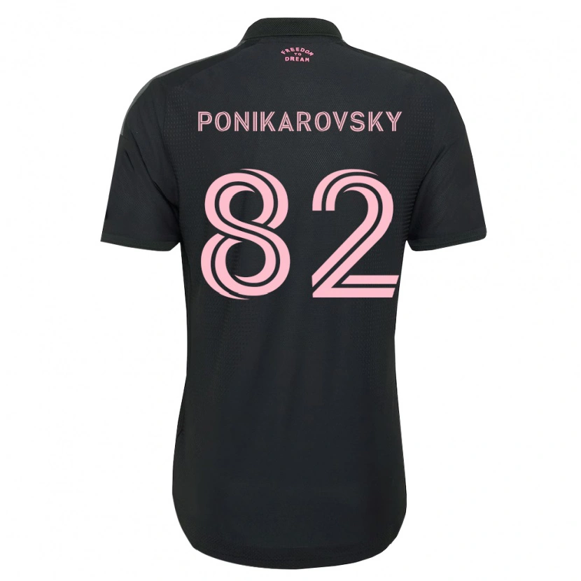 Danxen Heren Max Ponikarovsky #82 Roze Zwart Wit Uitshirt Uittenue 2026/27 T-Shirt