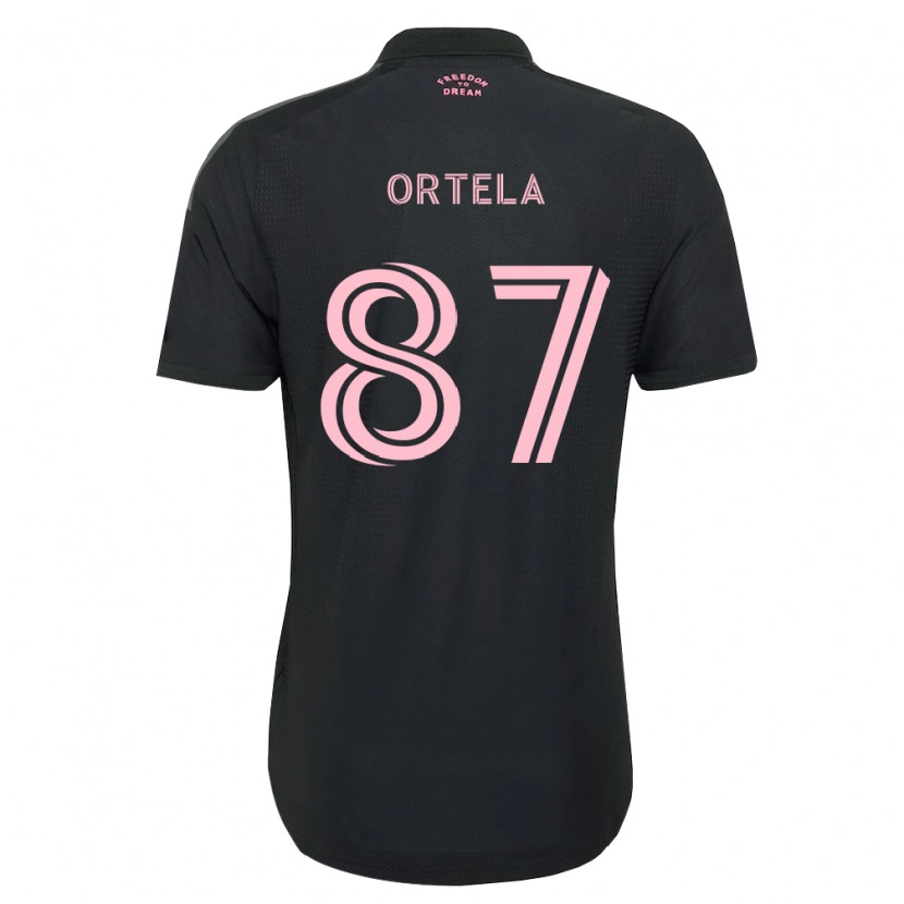 Danxen Heren Jerremy Ortela #87 Roze Zwart Wit Uitshirt Uittenue 2026/27 T-Shirt