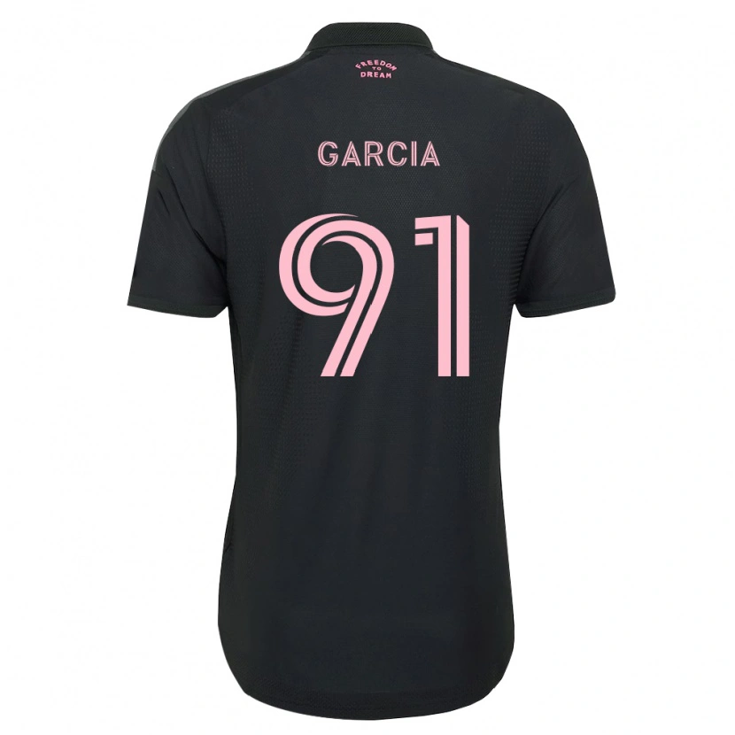Danxen Heren Lesther García #91 Roze Zwart Wit Uitshirt Uittenue 2026/27 T-Shirt
