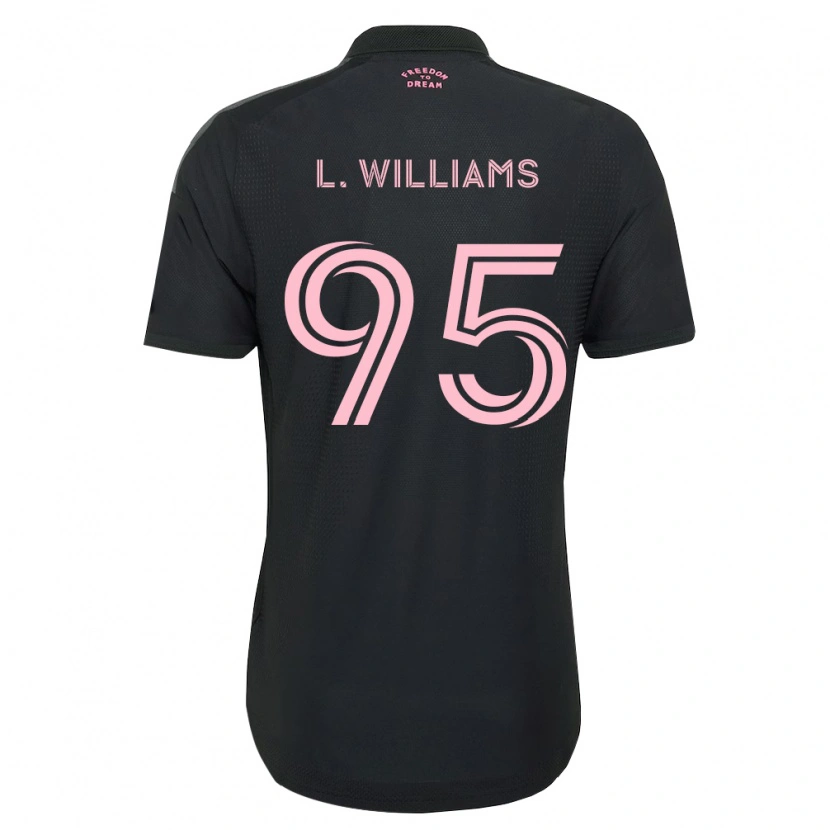 Danxen Heren Levi Williams #95 Roze Zwart Wit Uitshirt Uittenue 2026/27 T-Shirt