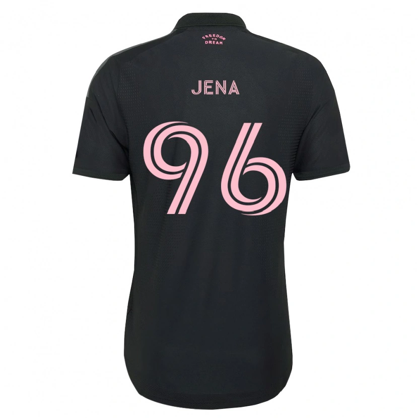 Danxen Heren Nessim Jena #96 Roze Zwart Wit Uitshirt Uittenue 2026/27 T-Shirt