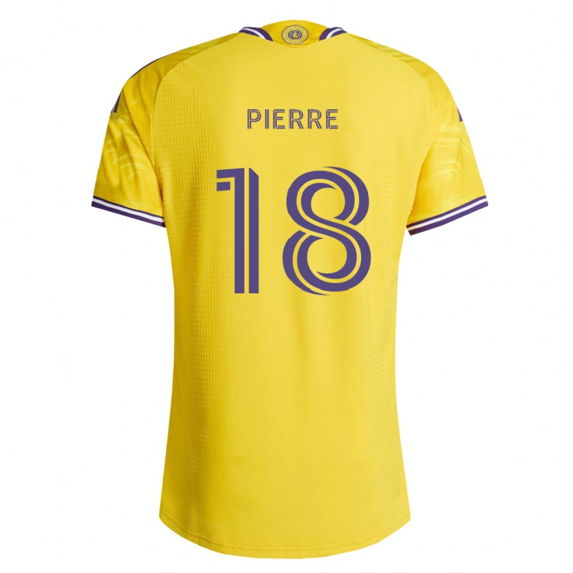 Danxen Heren Nikolai Pierre #18 Geel Paars Uitshirt Uittenue 2026/27 T-Shirt