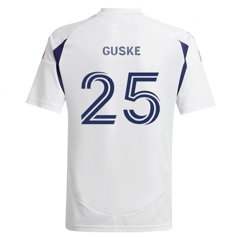Danxen Heren Colin Guske #25 Koninklijk Blauw Rood Bruin Uitshirt Uittenue 2026/27 T-Shirt