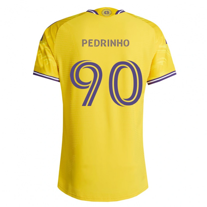 Danxen Heren Pedro Leão #90 Geel Paars Uitshirt Uittenue 2026/27 T-Shirt