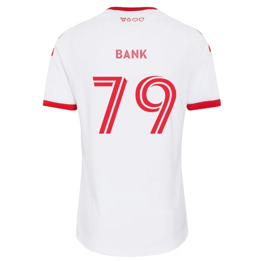 Danxen Heren Fletcher Bank #79 Wit Rood Zwart Uitshirt Uittenue 2026/27 T-Shirt
