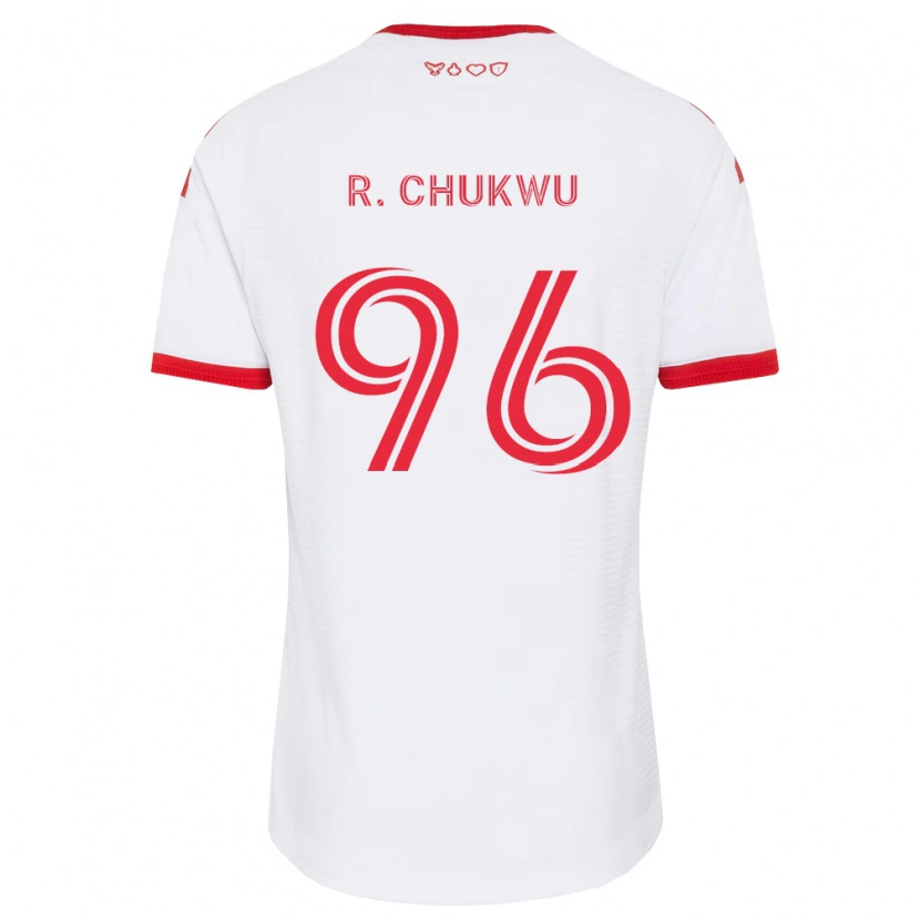 Danxen Heren Richard Chukwu #96 Wit Rood Zwart Uitshirt Uittenue 2026/27 T-Shirt