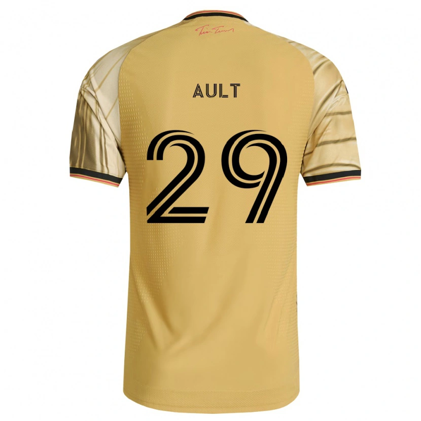 Danxen Heren Palmer Ault #29 Bruin Geel Zwart Uitshirt Uittenue 2026/27 T-Shirt