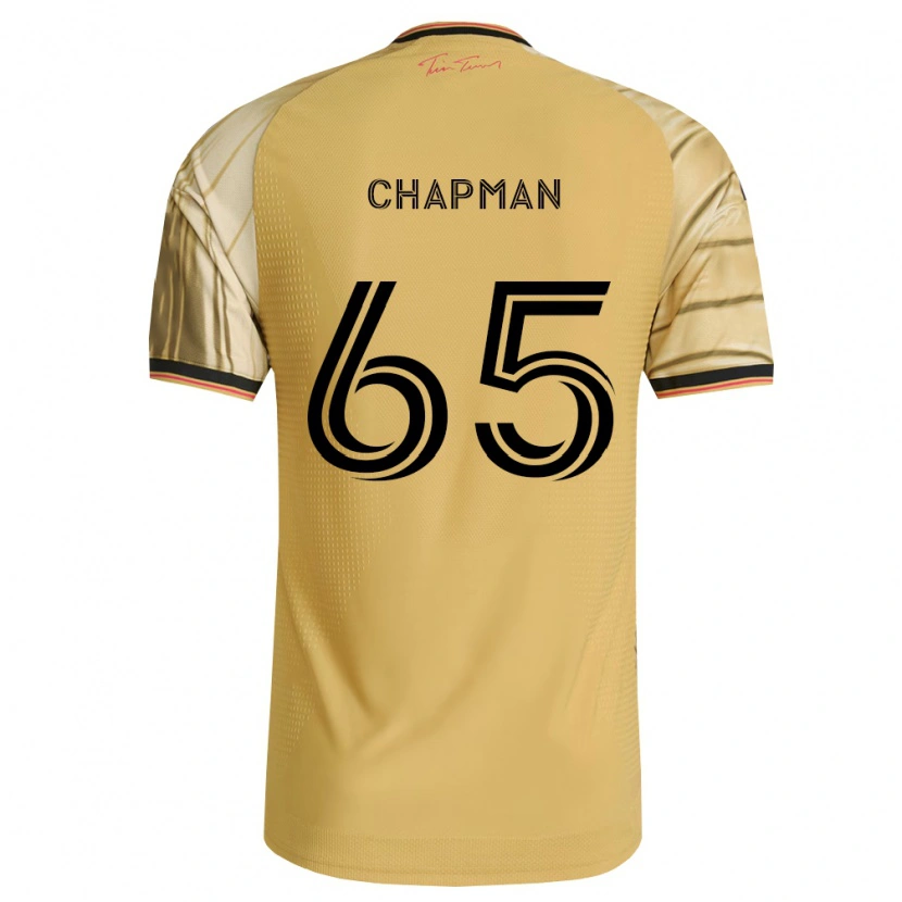 Danxen Heren Owen Chapman #65 Bruin Geel Zwart Uitshirt Uittenue 2026/27 T-Shirt