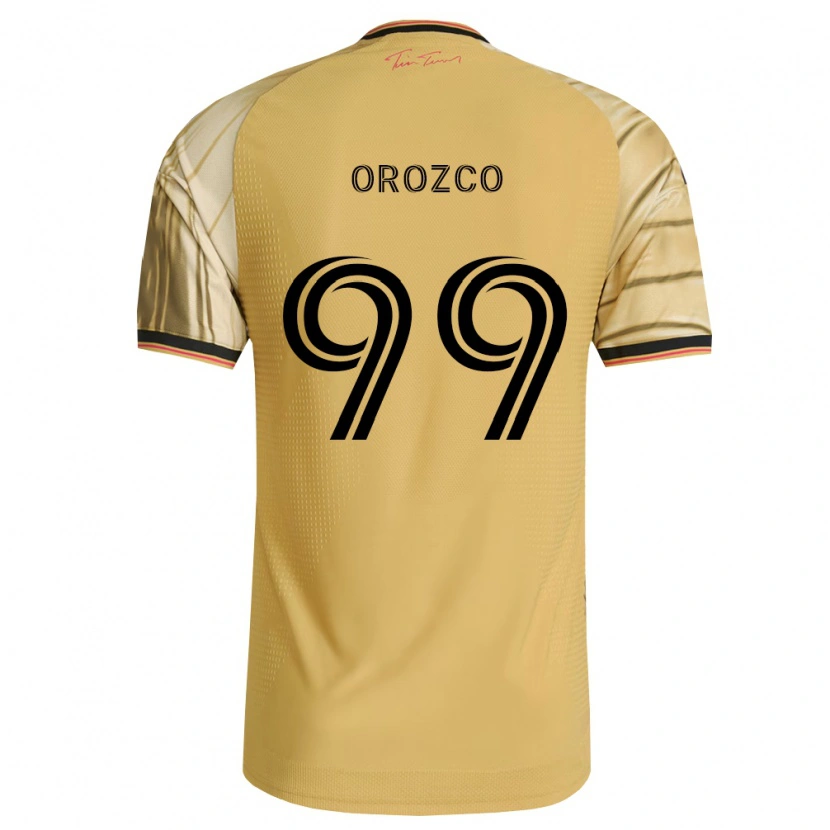 Danxen Heren Jaziel Orozco #99 Bruin Geel Zwart Uitshirt Uittenue 2026/27 T-Shirt