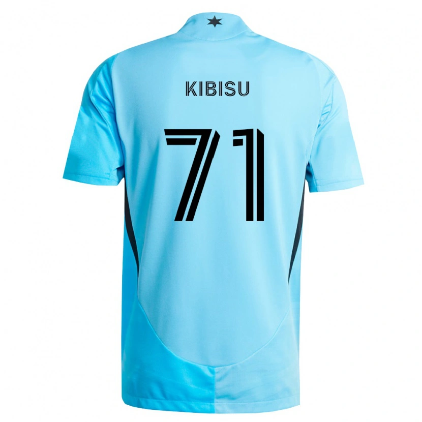 Danxen Heren Jabari Kibisu #71 Lichtblauw Zwart Uitshirt Uittenue 2026/27 T-Shirt