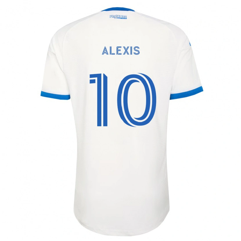 Danxen Heren Alexis Sánchez #10 Hemelsblauw Wit Uitshirt Uittenue 2026/27 T-Shirt