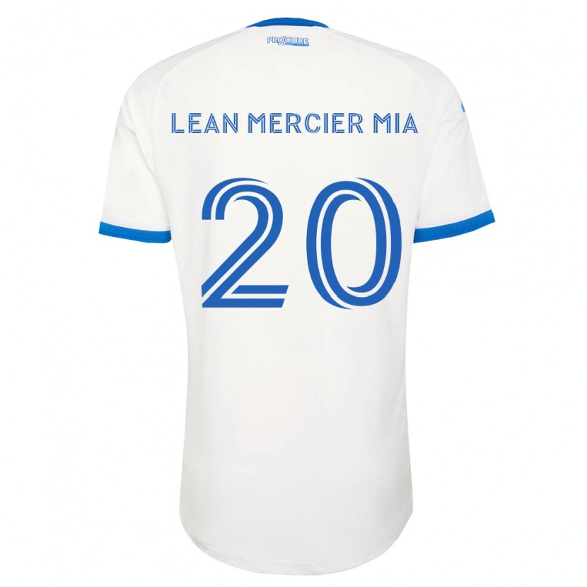 Danxen Heren Mc Lean Mercier Mia #20 Hemelsblauw Wit Uitshirt Uittenue 2026/27 T-Shirt