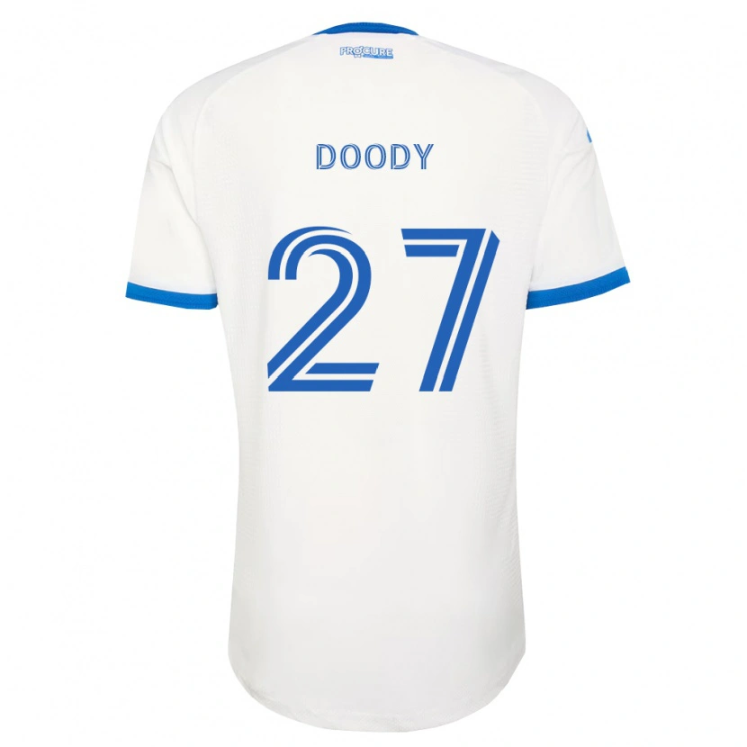 Danxen Heren Grayson Doody #27 Hemelsblauw Wit Uitshirt Uittenue 2026/27 T-Shirt