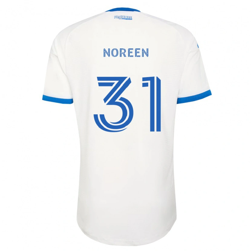 Danxen Heren Tijhof Noreen #31 Hemelsblauw Wit Uitshirt Uittenue 2026/27 T-Shirt