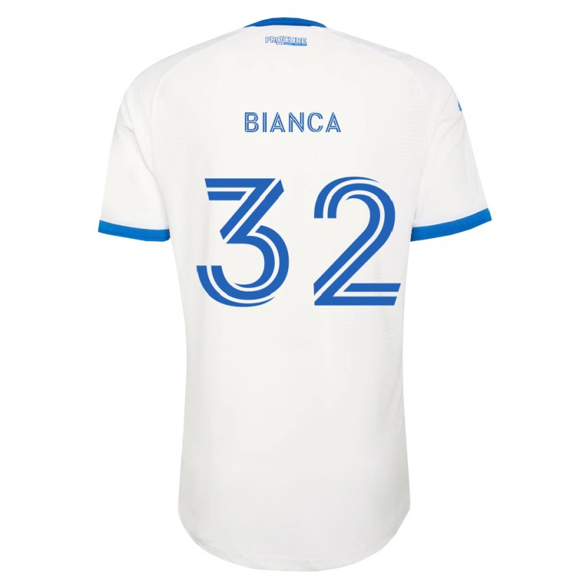 Danxen Heren Hanisch Bianca #32 Hemelsblauw Wit Uitshirt Uittenue 2026/27 T-Shirt