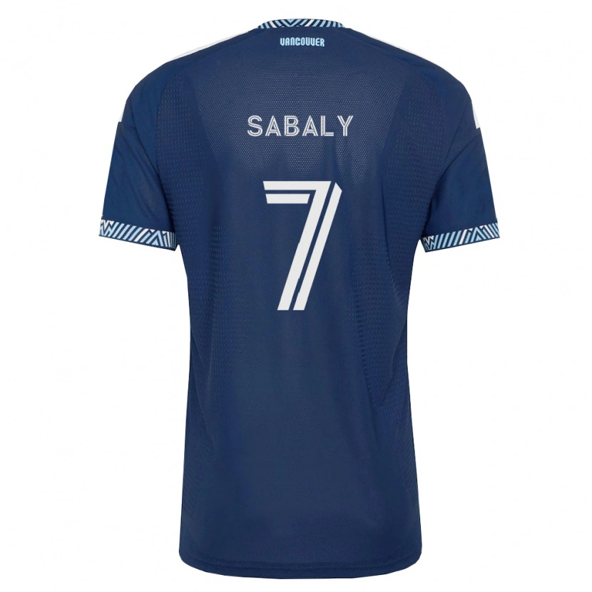 Danxen Heren Cheikh Sabaly #7 Diep Blauw Wit Uitshirt Uittenue 2026/27 T-Shirt